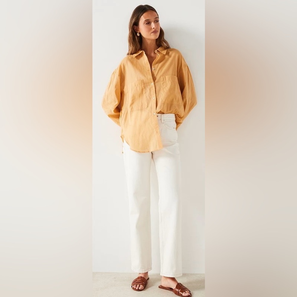 Mango mid-rise straight jeans